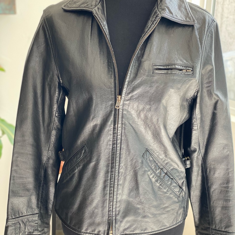Lauren Ralph Lauren black leather Jacket